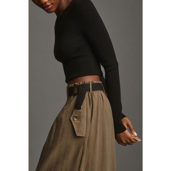 By Anthropologie Women's Moss Safari Pants Size S NWOT - Picture 4 of 13
